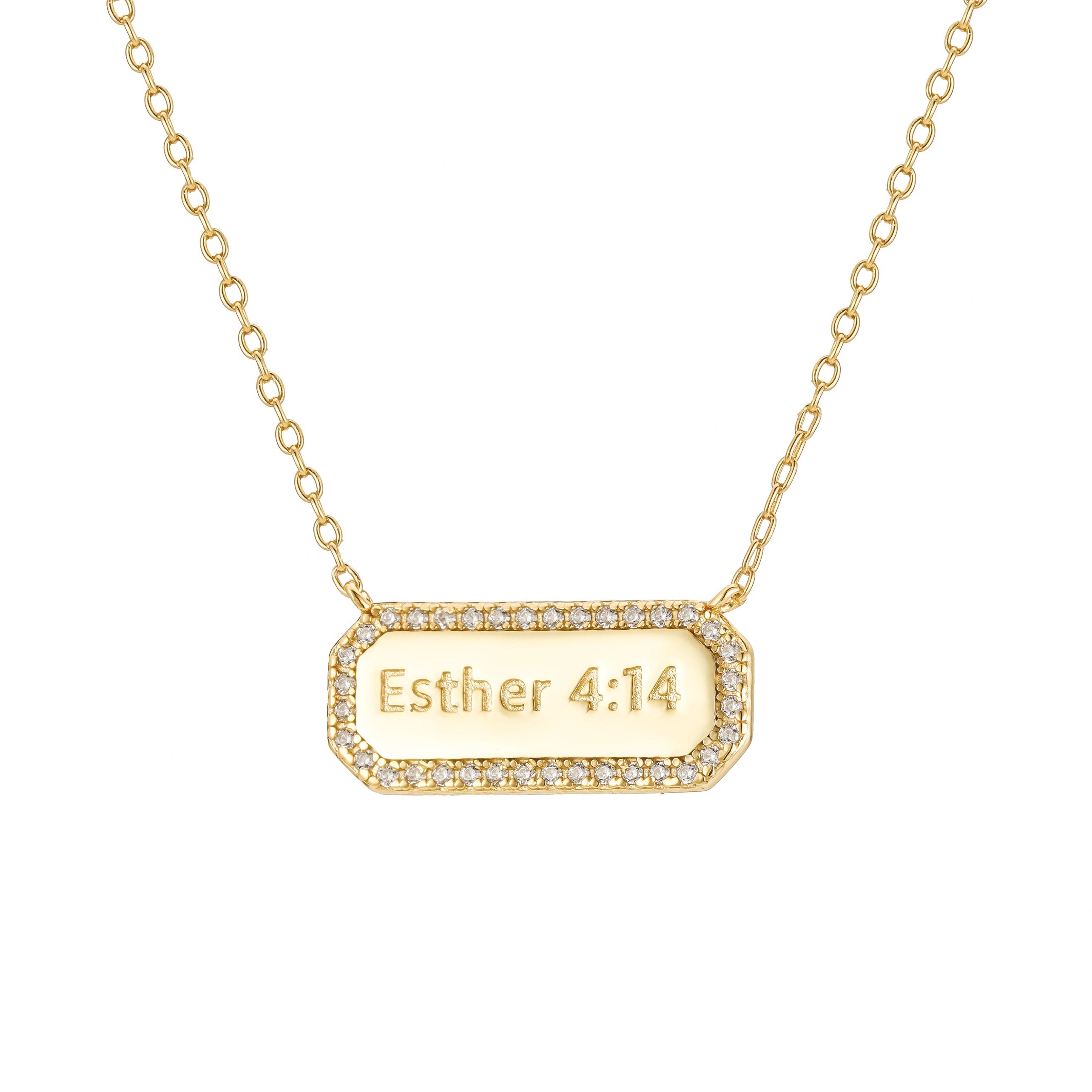 Made for such a time - Esther 4:14 Necklace