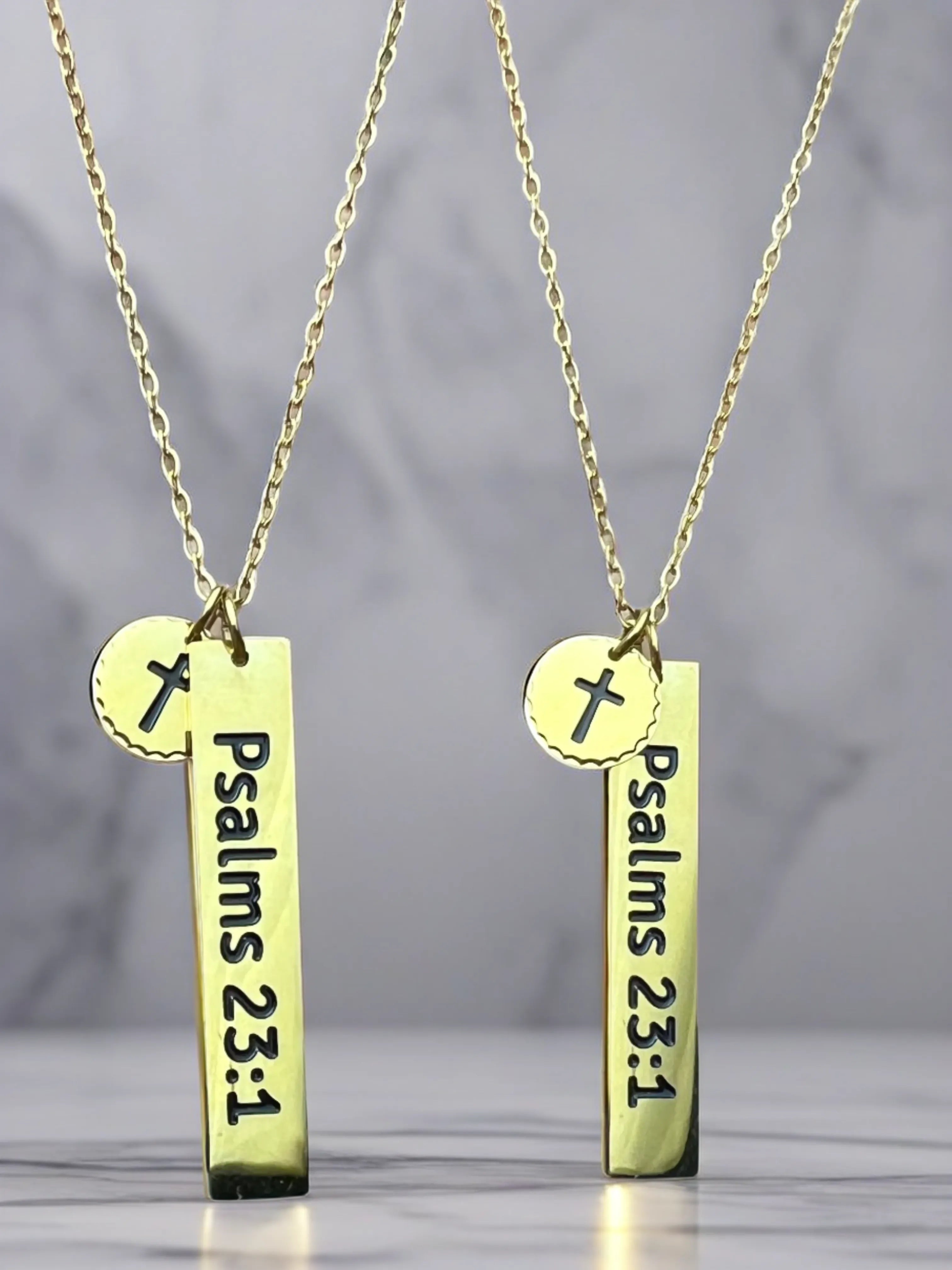 Psalm 23 Necklace